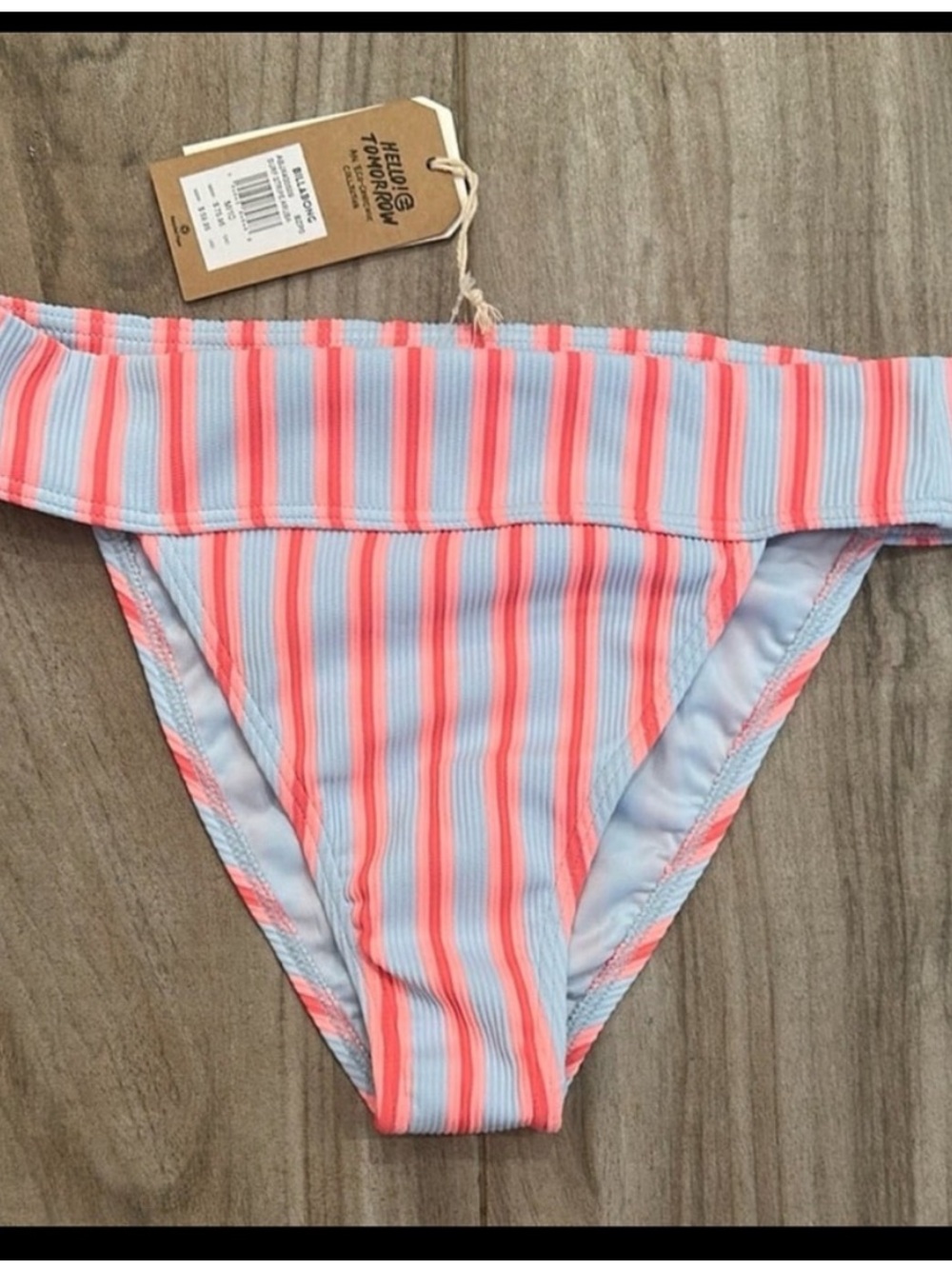 Billabong Surf Stripe Aruba bikini bottoms NWT